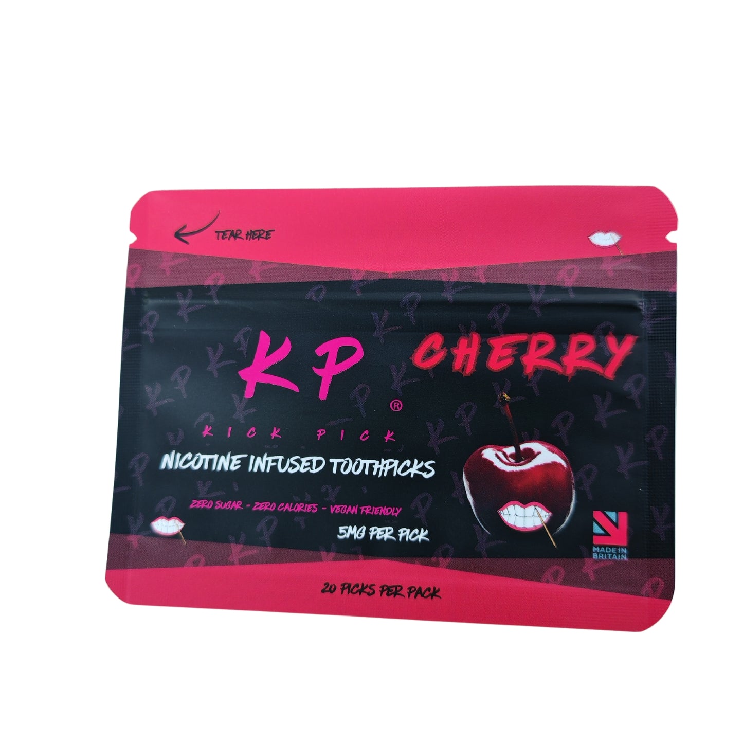 CHERRY Nicotine infused toothpicks