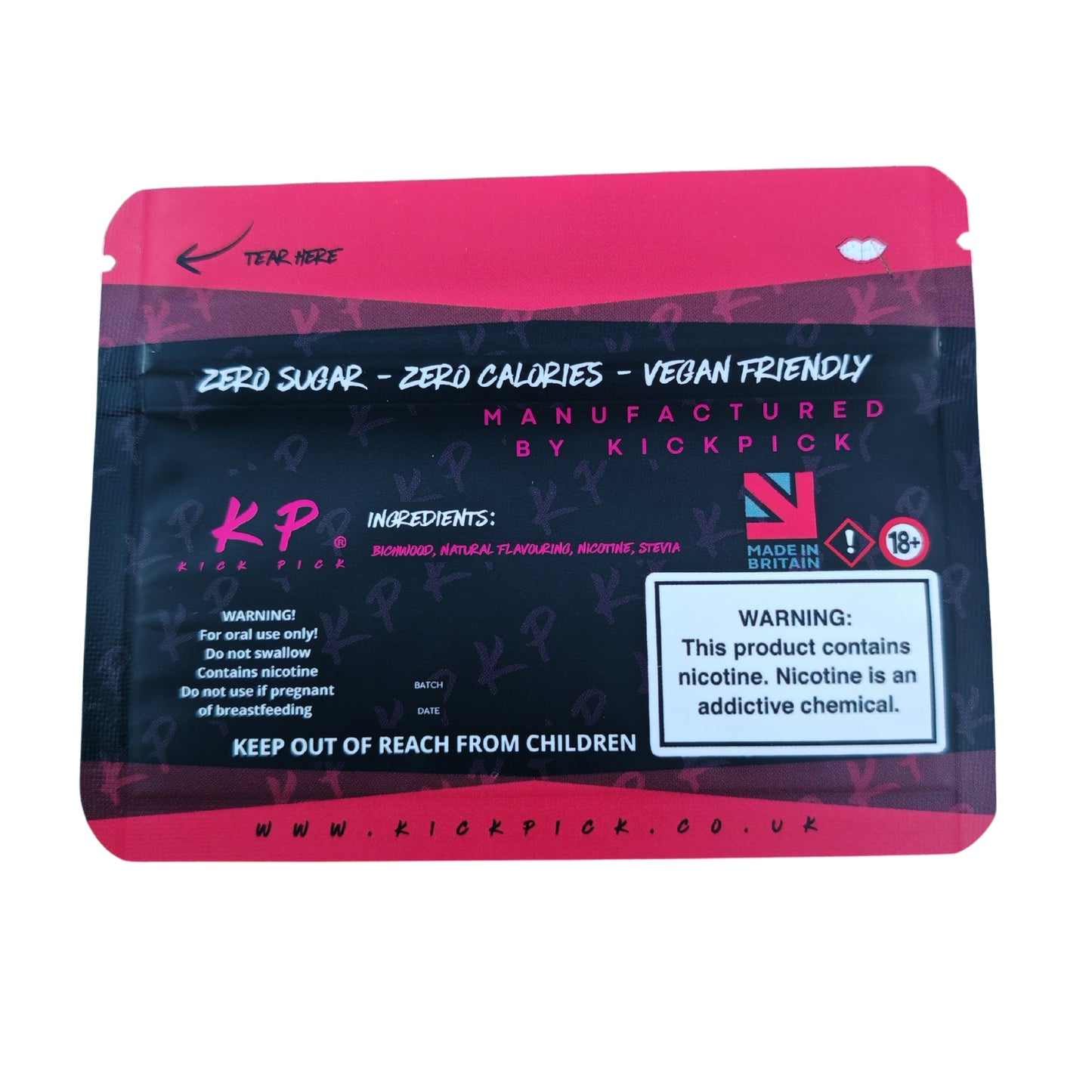 CHERRY Nicotine infused toothpicks