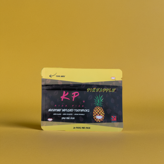 PINEAPPLE Nicotine infused toothpicks